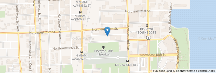 Mapa de ubicacion de Holy Cross Day Care Center en Verenigde Staten, Florida, Miami-Dade County, Miami.