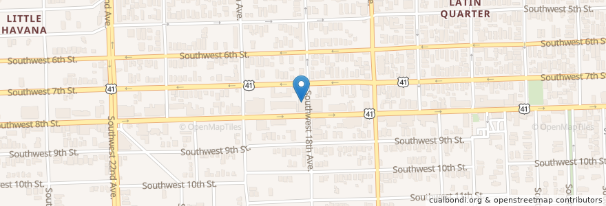 Mapa de ubicacion de Bethel Temple Kindergarten Day Care Center en Verenigde Staten, Florida, Miami-Dade County, Miami.