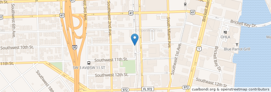 Mapa de ubicacion de Saint Faiths Episcopal School en Amerika Birleşik Devletleri, Florida, Miami-Dade County, Miami.