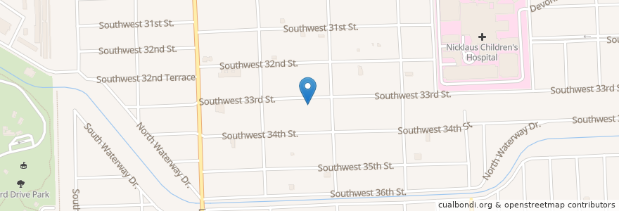 Mapa de ubicacion de Highpoint Academy en Amerika Birleşik Devletleri, Florida, Miami-Dade County.