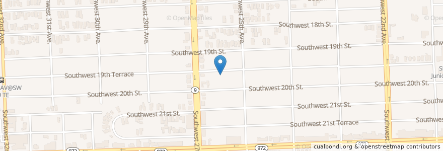 Mapa de ubicacion de Its A Small World Preschool en Vereinigte Staaten Von Amerika, Florida, Miami-Dade County, Miami.