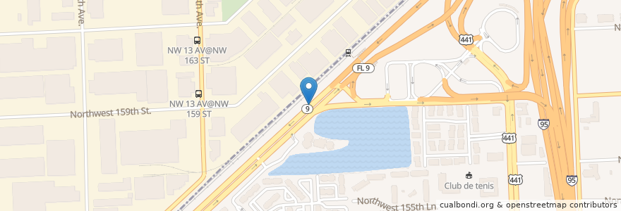 Mapa de ubicacion de Evangel Church en États-Unis D'Amérique, Floride, Comté De Miami-Dade.