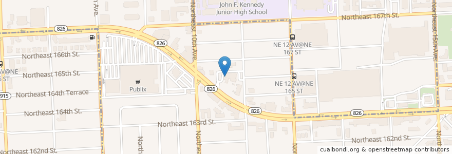 Mapa de ubicacion de Toras Emes Academy of Miami en ایالات متحده آمریکا, فلوریدا, شهرستان میامی-دید، فلوریدا, North Miami Beach.