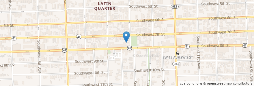 Mapa de ubicacion de Tamiami United Methodist Church Elementary School en 美利坚合众国/美利堅合眾國, 佛罗里达州/佛羅里達州, 迈阿密-戴德县/邁亞美戴德縣/邁阿密-戴德郡, 迈阿密/邁阿密.