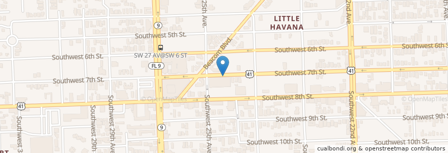 Mapa de ubicacion de Saint Matthew's Lutheran School en الولايات المتّحدة الأمريكيّة, فلوريدا, مقاطعة ميامي داد, ميامي.
