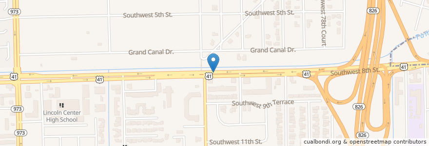 Mapa de ubicacion de New Horizons Preschool en Amerika Syarikat, Florida, Miami-Dade County.