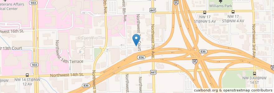 Mapa de ubicacion de Linda Ray Head Start en Amerika Syarikat, Florida, Miami-Dade County, Miami.