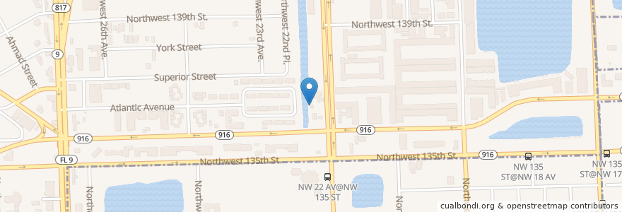 Mapa de ubicacion de Earlene L Dorsett Academy en 미국, 플로리다주, 마이애미데이드 군.