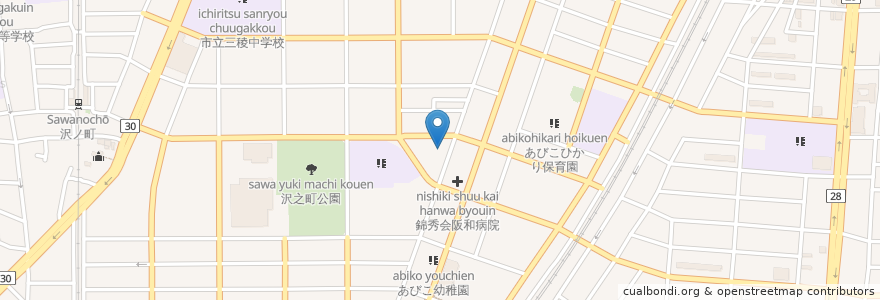 Mapa de ubicacion de 住吉区 en 일본, 오사카부, 오사카, 住吉区.