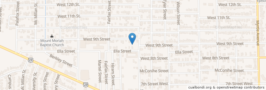 Mapa de ubicacion de Christ Gospel Church Prayer House en Amerika Syarikat, Florida, Duval County, Jacksonville.