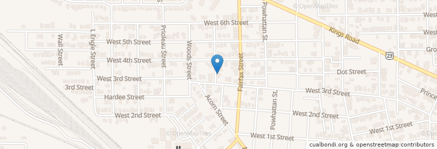 Mapa de ubicacion de Ephesian Baptist Church en Amerika Syarikat, Florida, Duval County, Jacksonville.