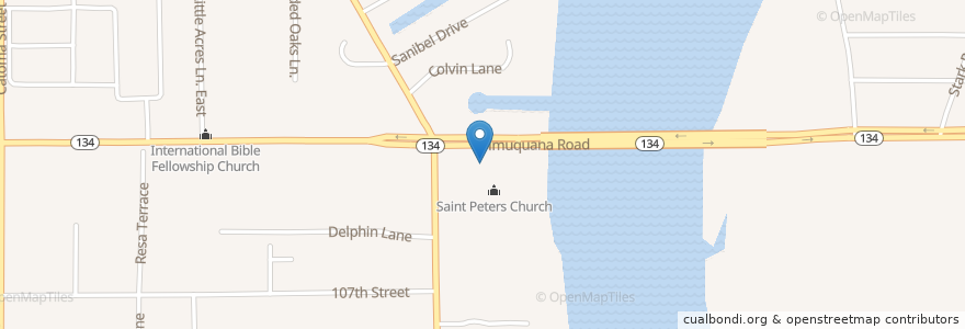 Mapa de ubicacion de Saint Peters Episcopal Church Preschool en الولايات المتّحدة الأمريكيّة, فلوريدا, مقاطعة دوفال (فلوريدا), جاكسونفيل.