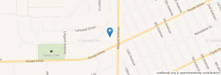 Mapa de ubicacion de Kingdom Hall of Jehovahs Witnesses en 미국, 플로리다주, Duval County, 잭슨빌.