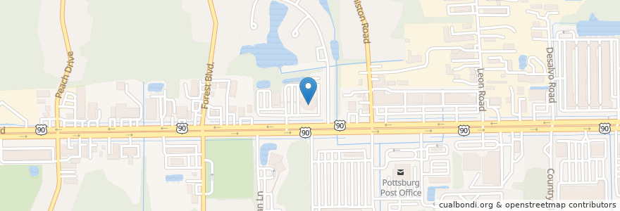 Mapa de ubicacion de Titus Shekinah Evangelistic Harvest Dome Church en Соединённые Штаты Америки, Флорида, Дувал, Джэксонвилл.
