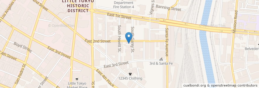 Mapa de ubicacion de Maryknoll School en 미국, 캘리포니아주, Los Angeles County, 로스앤젤레스.