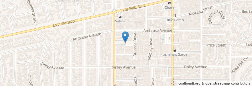 Mapa de ubicacion de Mother of Good Counsel School en 美利坚合众国/美利堅合眾國, 加利福尼亚州/加利福尼亞州, 洛杉矶县, 洛杉矶.