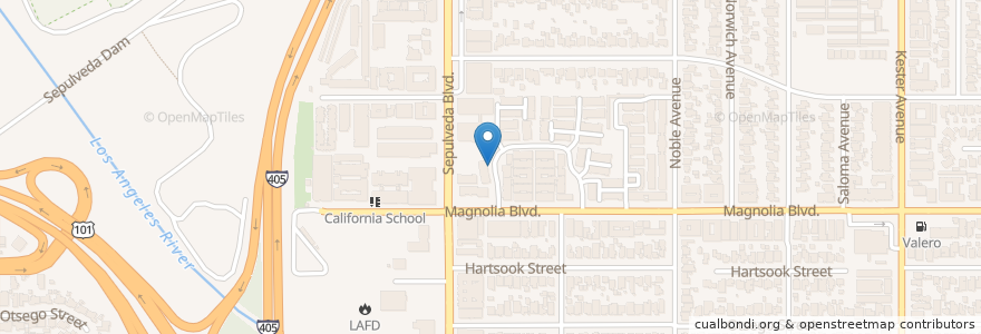 Mapa de ubicacion de Nazareth House for Boys en United States, California, Los Angeles County, Los Angeles.