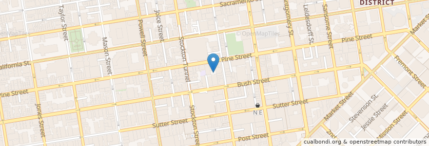 Mapa de ubicacion de Cogswell College en 미국, 캘리포니아주, 샌프란시스코, 샌프란시스코.