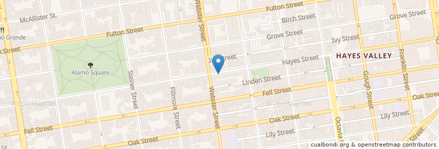 Mapa de ubicacion de Greater Jerusalem Baptist Church en Stati Uniti D'America, California, San Francisco, San Francisco.