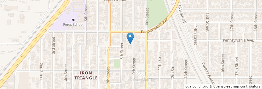 Mapa de ubicacion de Greater Faith Church of God en Amerika Syarikat, California, Contra Costa County, Richmond.
