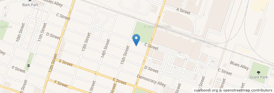 Mapa de ubicacion de Neighborhood Outreach Fellowship Church en アメリカ合衆国, カリフォルニア州, Sacramento County, Sacramento.