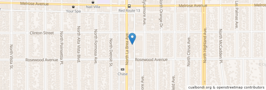 Mapa de ubicacion de Yeshiva Rav Isacsohn Academy en Vereinigte Staaten Von Amerika, Kalifornien, Los Angeles County, Los Angeles.
