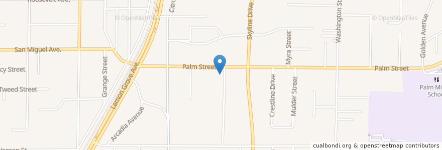 Mapa de ubicacion de Saint Philips Episcopal Church en 美利坚合众国/美利堅合眾國, 加利福尼亚州/加利福尼亞州, San Diego County, Lemon Grove.