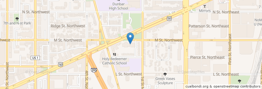 Mapa de ubicacion de Perry Family Health Center en Stati Uniti D'America, Washington, Washington.