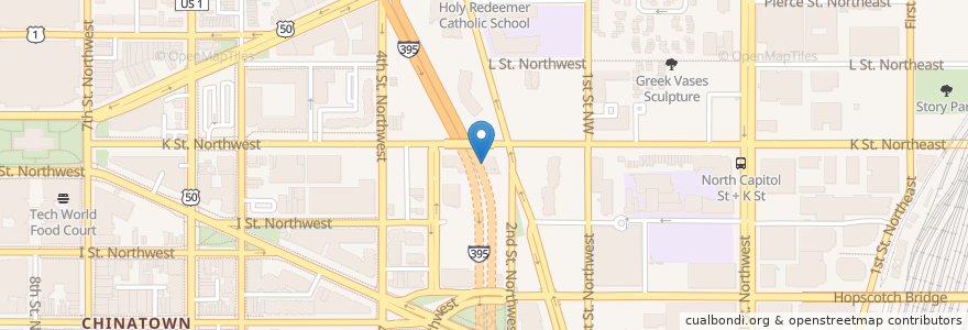Mapa de ubicacion de Armstrong Preparatory Center Number 2 en United States, District Of Columbia, Washington.