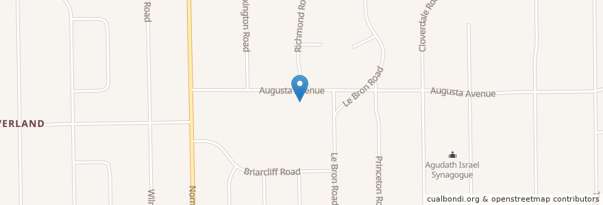 Mapa de ubicacion de Floyd Junior High School en Estados Unidos De América, Alabama, Montgomery County, Montgomery.