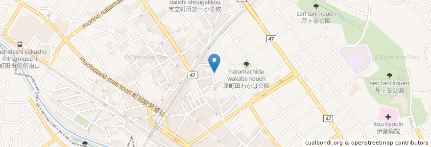 Mapa de ubicacion de 久満㐂 en اليابان, 東京都, 町田市.