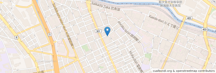 Mapa de ubicacion de 東光電気工事 別館 en Japonya, 東京都, 千代田区.