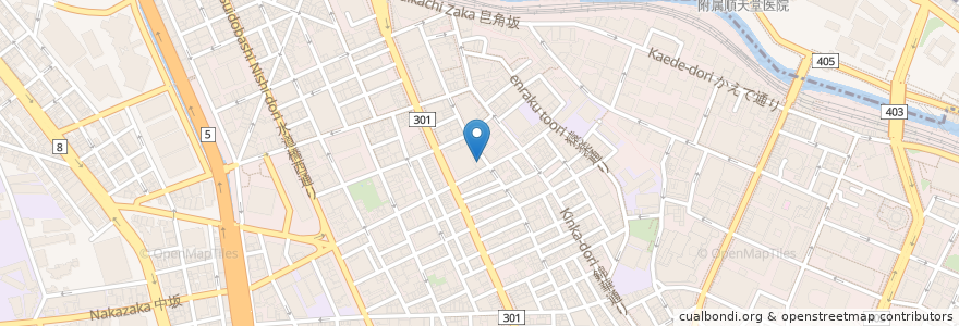 Mapa de ubicacion de 大原簿記学校 4号館 en Japão, Tóquio, 千代田区.