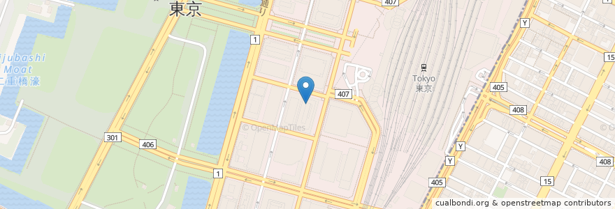 Mapa de ubicacion de スターバックス en Япония, Токио, Тиёда.