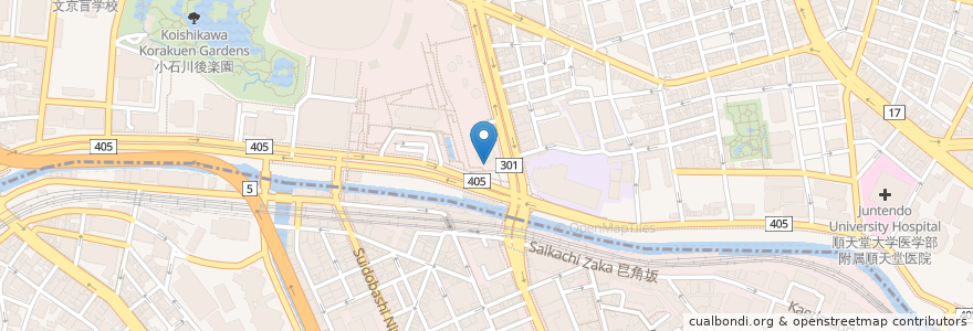 Mapa de ubicacion de スターバックス en 日本, 東京都.