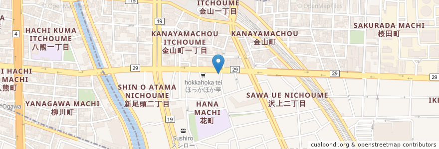 Mapa de ubicacion de タカミ歯科 en Japan, Aichi Prefecture, Nagoya, Atsuta Ward.
