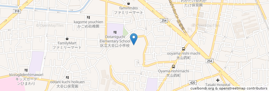 Mapa de ubicacion de スターバックス en 日本, 東京都, 板橋区.