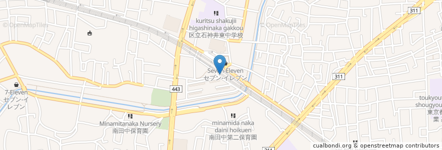 Mapa de ubicacion de タリーズコーヒー en ژاپن, 東京都, 練馬区.