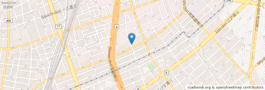 Mapa de ubicacion de ドトールコーヒーショップ en Jepun, 東京都, 千代田区.