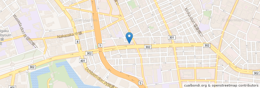Mapa de ubicacion de ドトールコーヒーショップ en اليابان, 東京都, 千代田区.