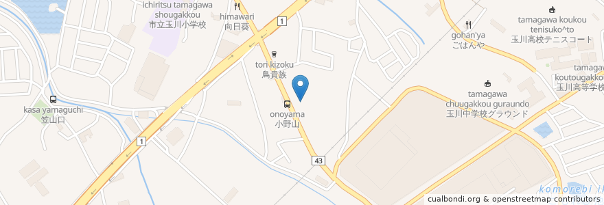 Mapa de ubicacion de 炎の鳥 en Jepun, 滋賀県, 草津市.