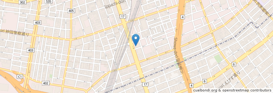 Mapa de ubicacion de Dotōru Kōhī Shoppu en Japon, Tokyo, 千代田区.