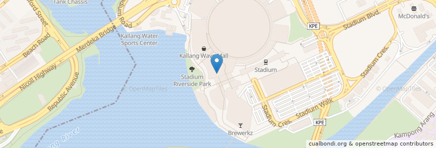 Mapa de ubicacion de My Kampung en سنغافورة, Southeast.