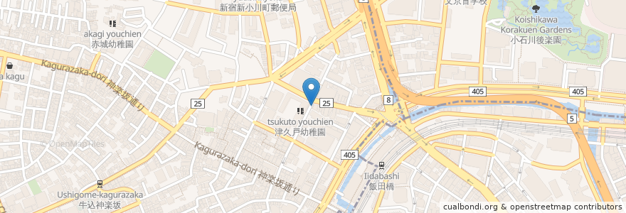 Mapa de ubicacion de ドトールコーヒーショップ en Jepun, 東京都.
