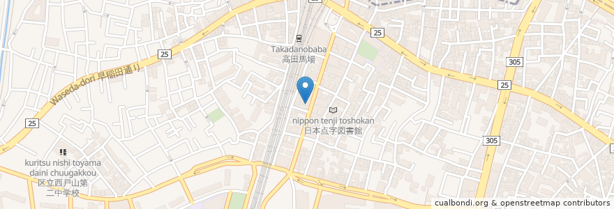 Mapa de ubicacion de ドトールコーヒーショップ en Japão, Tóquio, 新宿区.