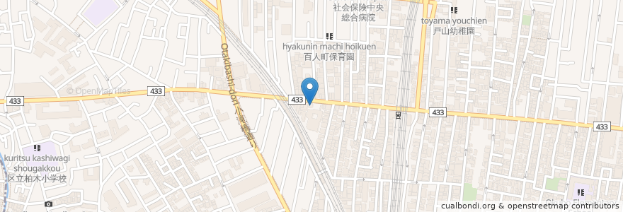 Mapa de ubicacion de ドトールコーヒーショップ en Giappone, Tokyo, Shinjuku.
