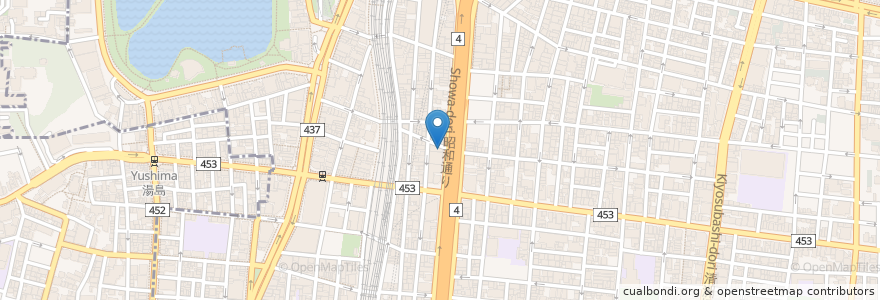 Mapa de ubicacion de ドトールコーヒーショップ en Japon, Tokyo, 台東区.