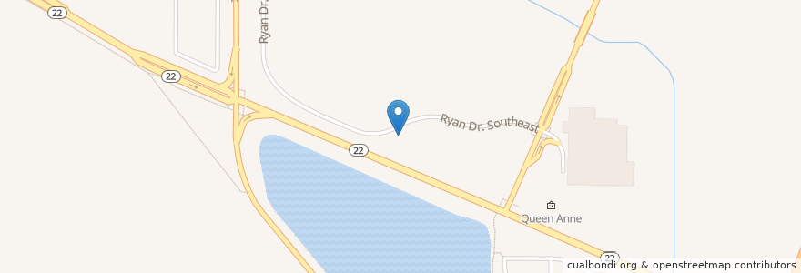 Mapa de ubicacion de Roberson's Car Wash en 美利坚合众国/美利堅合眾國, 俄勒冈州/俄勒岡州, Marion County, Salem.