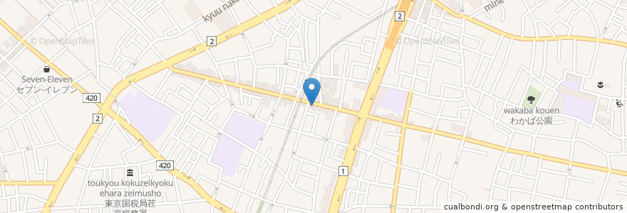 Mapa de ubicacion de ドトールコーヒーショップ en Japan, Tokio, 品川区.