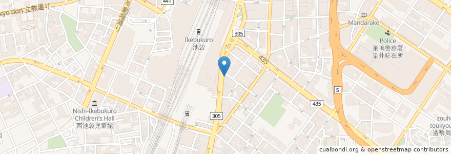 Mapa de ubicacion de ドトールコーヒーショップ en Japan, 東京都, 豊島区.